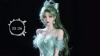 高马尾清纯美女