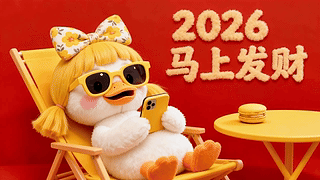 2026马上发财鸭