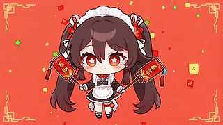 喜庆新年胡桃