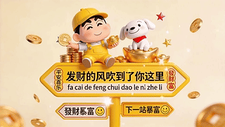 发财的风吹到了你这里