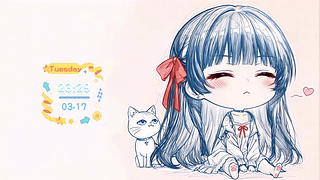 傲娇少女和她的小白猫-千咲