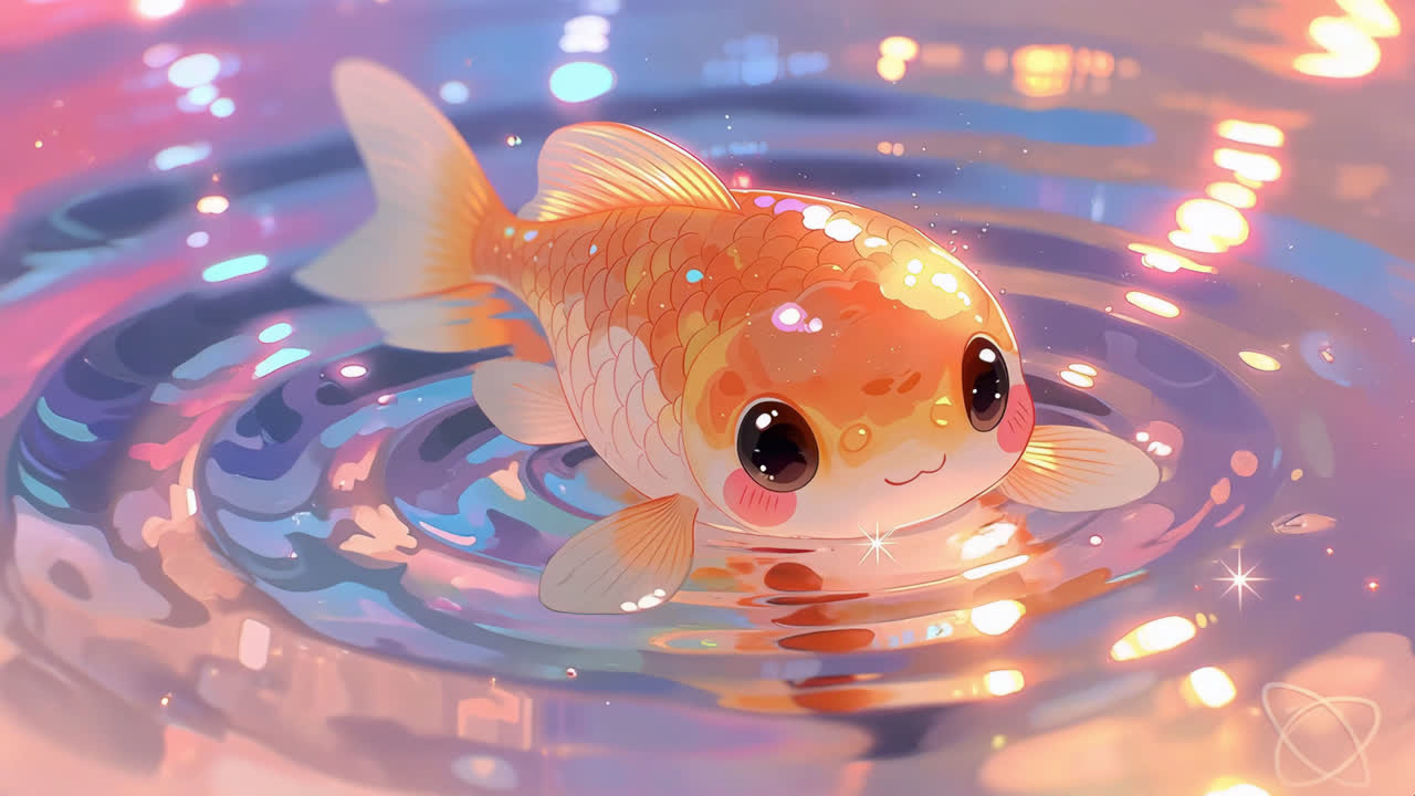 一池涟漪星光小锦鲤