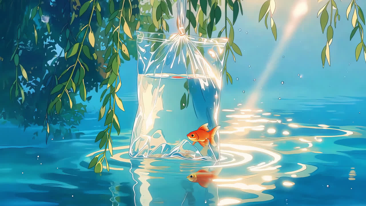 一袋晴光，一尾盛夏