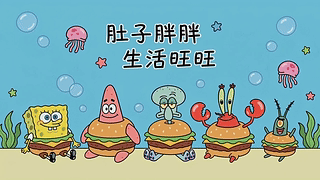肚子胖胖 生活旺旺
