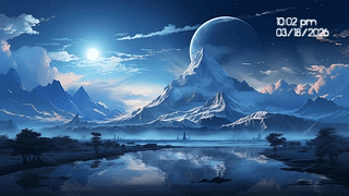 《美丽山景》