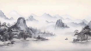 古风山水画 动态壁纸 | 作者：红尘素笺