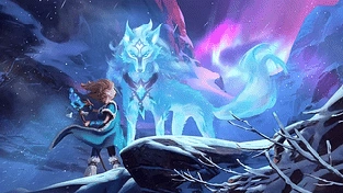 Crystal Maiden 动态壁纸 | 作者：Kira Nightly