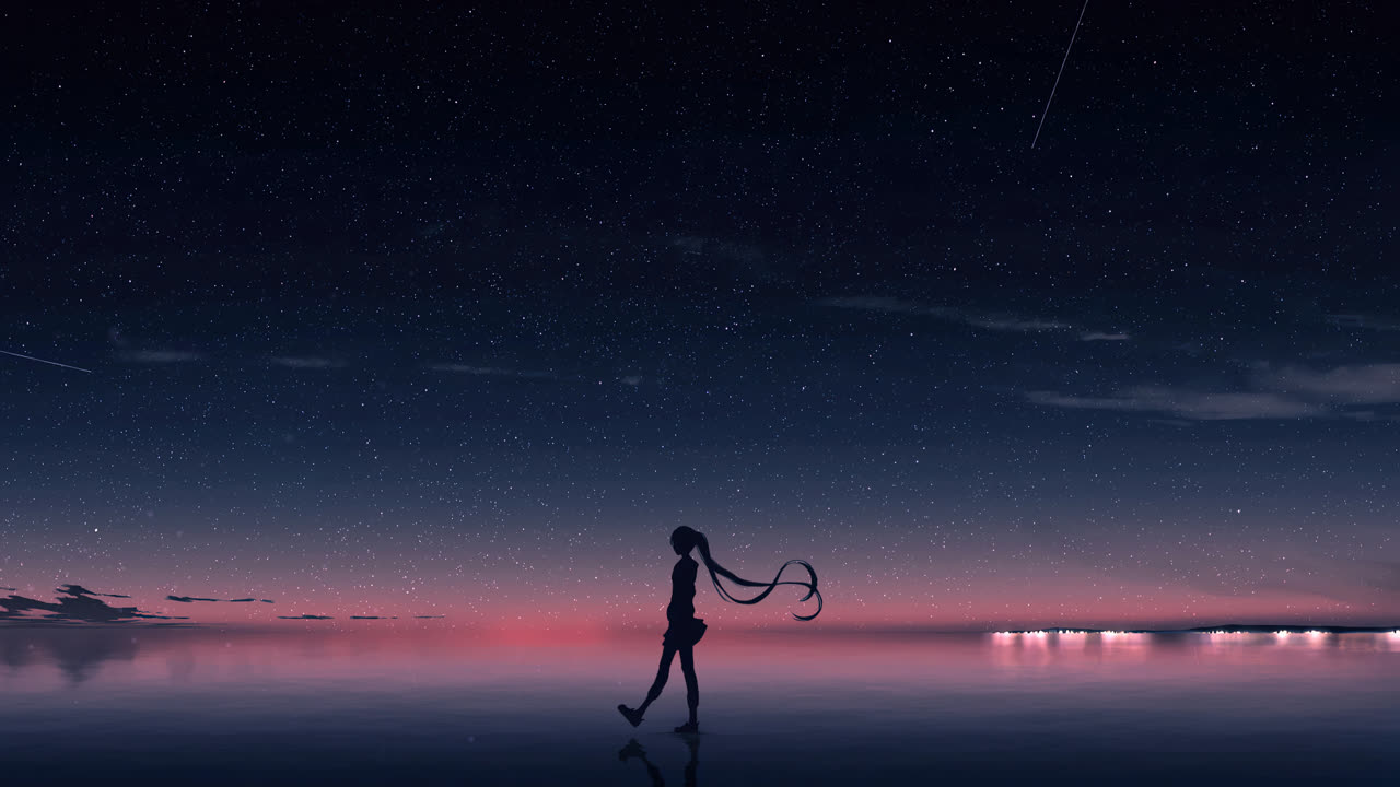 海上星空