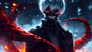 金木研 | 《东京喰种》4K 动漫