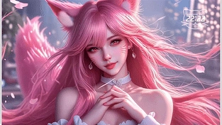 阿狸女孩 动态壁纸 | 作者：辰东壁纸