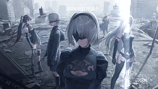 nier-automata-te1 动态壁纸 | 作者：郑伊珑（WE作者)