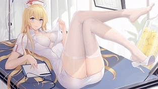 护士姐姐 [X光透视] 动态壁纸 | 作者：Eva