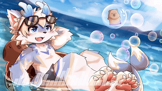 【Furry】木糖与卡皮巴拉 无衣服