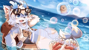 【Furry】木糖与卡皮巴拉 动态壁纸 | 作者：用户aaaaFiPDS