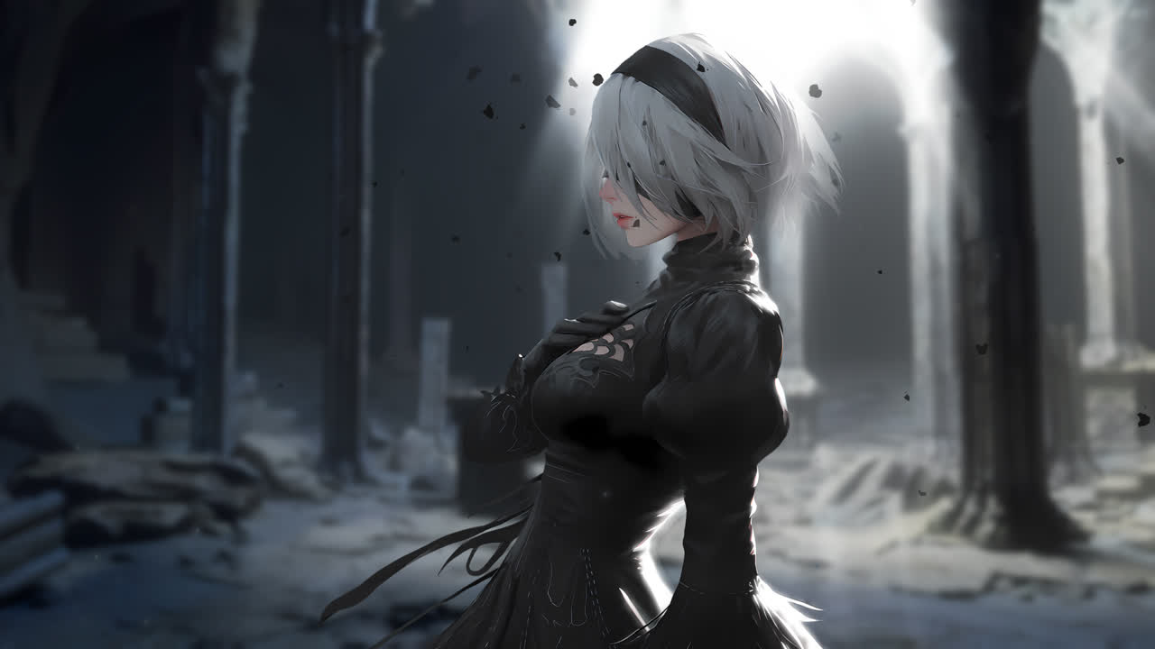 2B (尼尔：自动人形)【4K】
