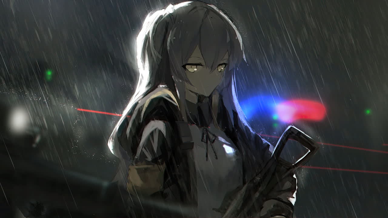 UMP-45 (少女前线) [动态壁纸, 4K]