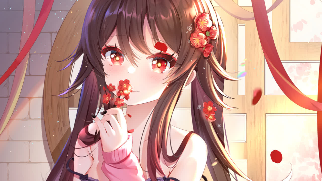 胡桃 (原神) [动态壁纸, 全高清]