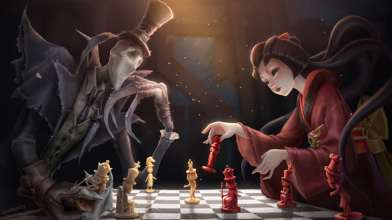 对弈之夜，人生如棋 ║ 原作：陈阿凸 TUTU ║