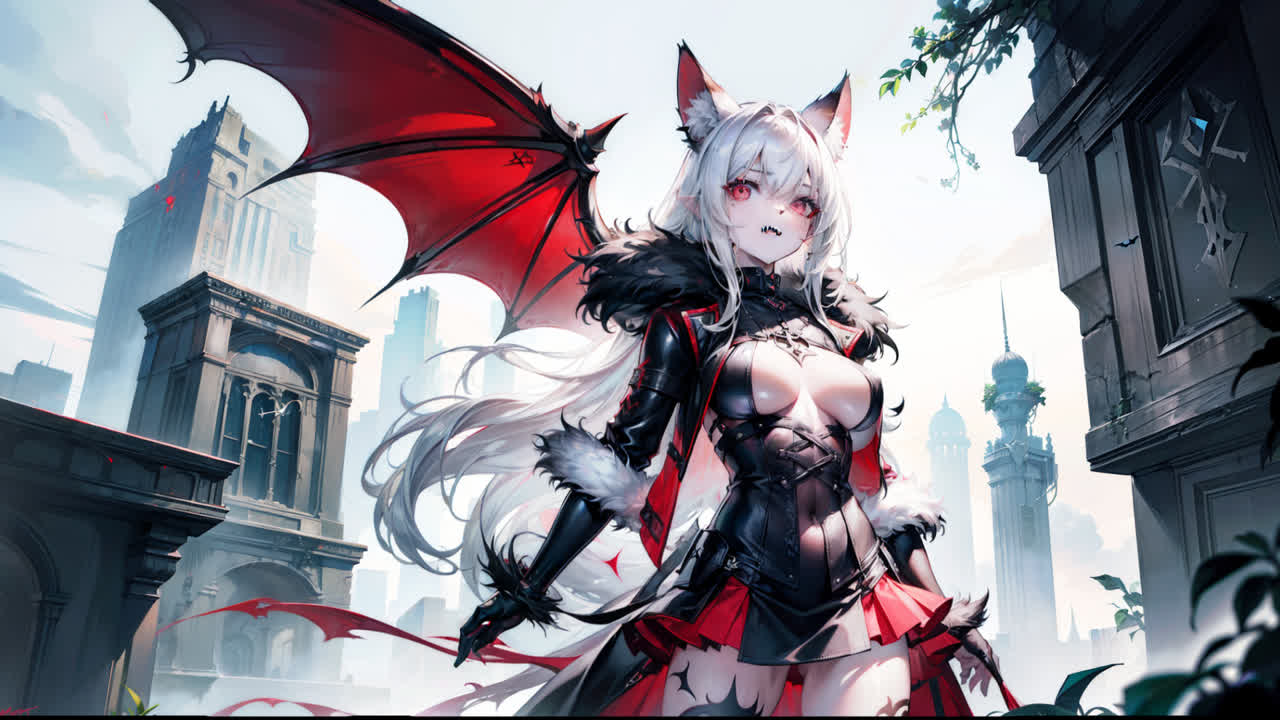 恶魔少女/anime girl devil