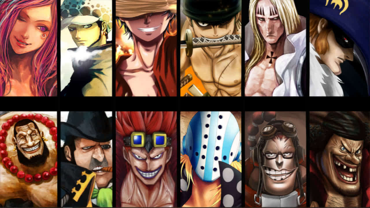 《海贼王》最恶的世代12人/one piece 12 worst generation