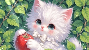 草丛小猫 动态壁纸 | 作者：用户aaadbOjxR