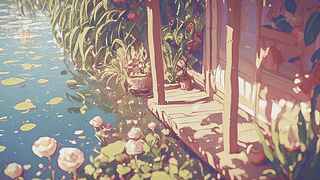 浮萍未眠的波光