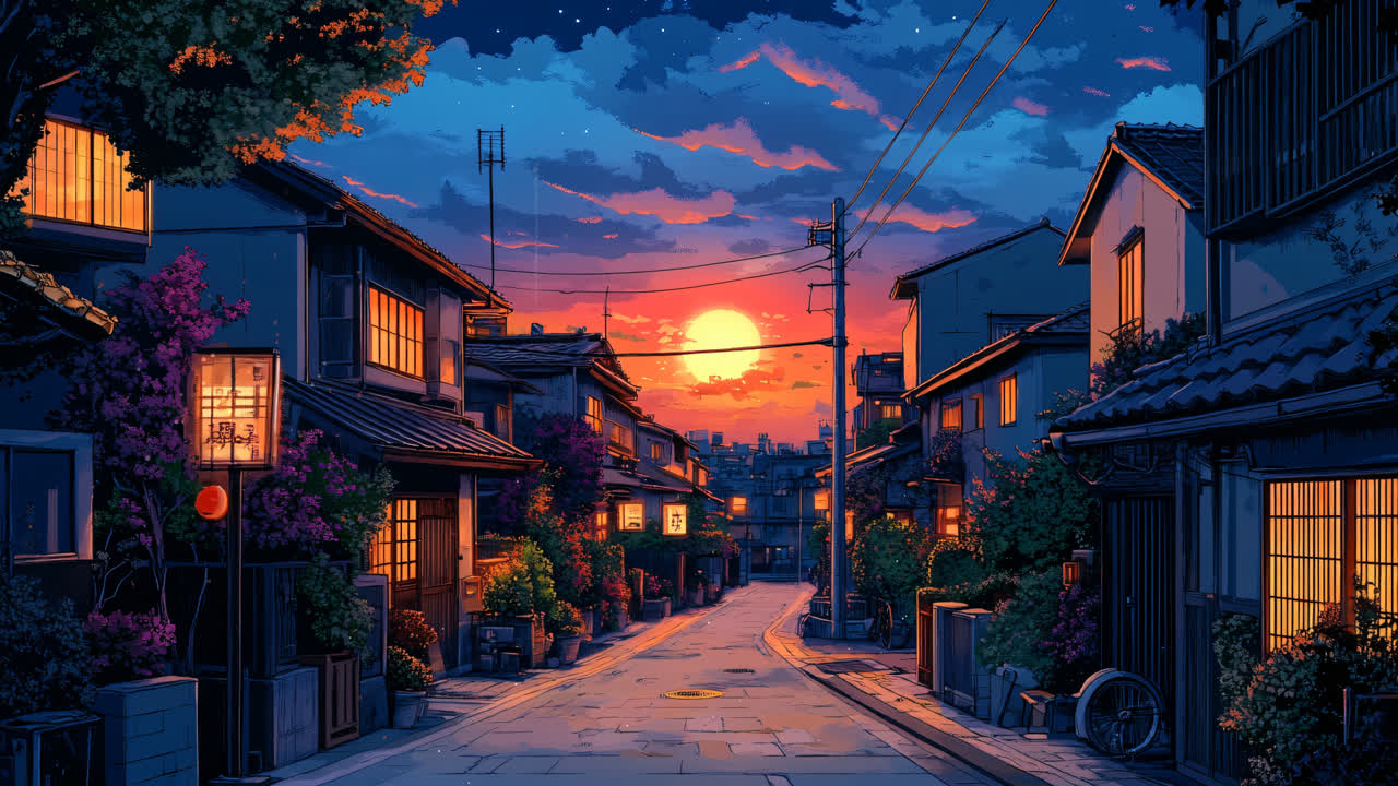 动漫都市插画 2/illustration anime city 2