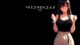 《女孩 | 深色背景 | 深色与彩色版本 | 4K》
