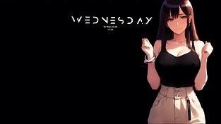 《女孩 | 深色背景 | 深色与彩色版本 | 4K》 动态壁纸 | 作者：Massiv