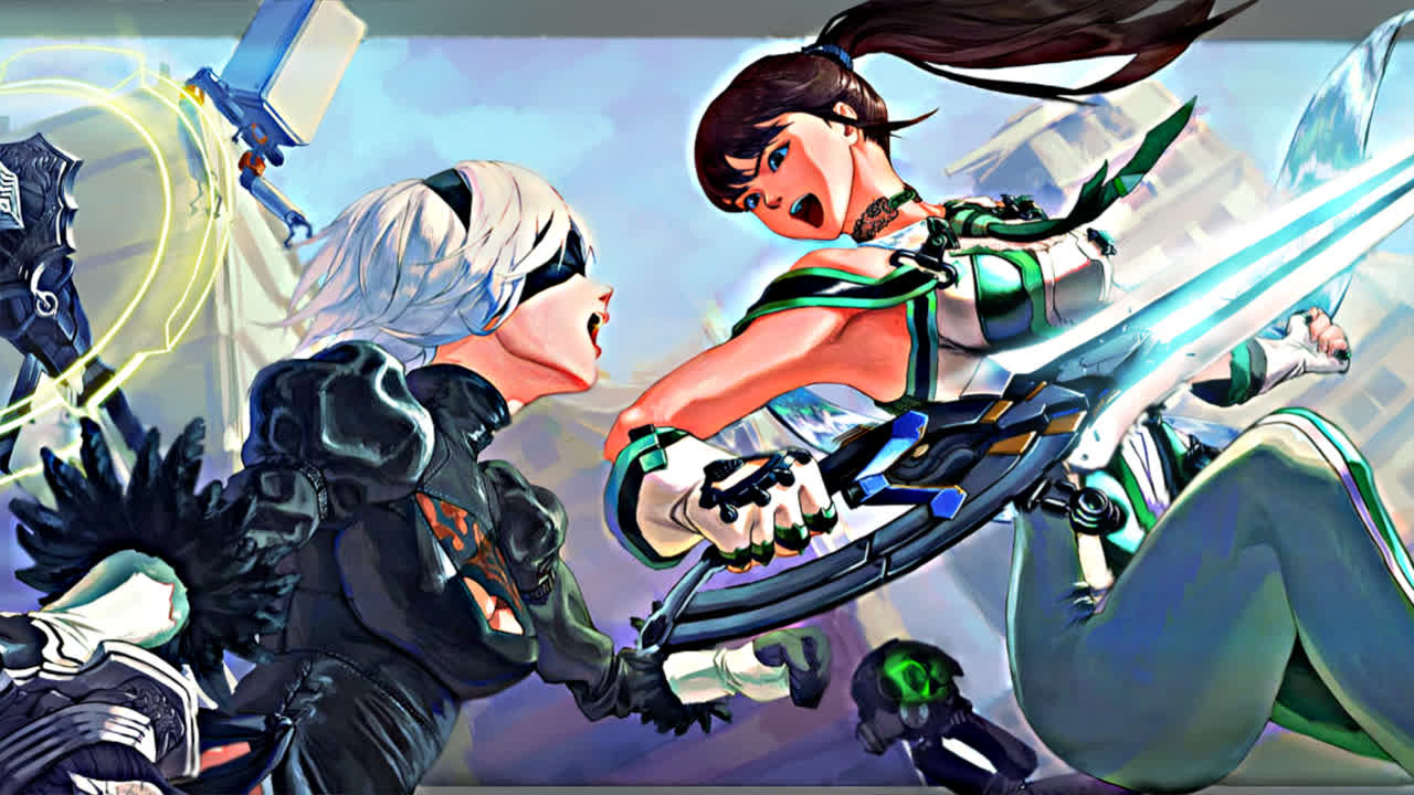 2B VS EVE - 恒星刀片（高分辨率）