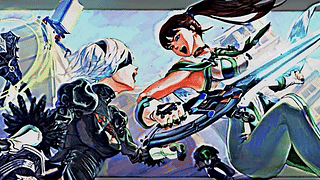 2B VS EVE - 恒星刀（低分辨率）