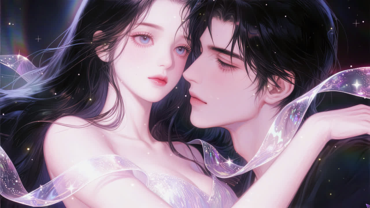 动漫AI美女梦幻壁纸