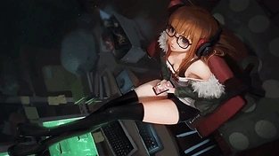 女神异闻录 5- Stay Away [佐仓双叶] 动态壁纸 | 作者：Nøxturn