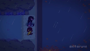DELTARUNE - Rainy Night 动态壁纸 | 作者：用户aaabnk6FD