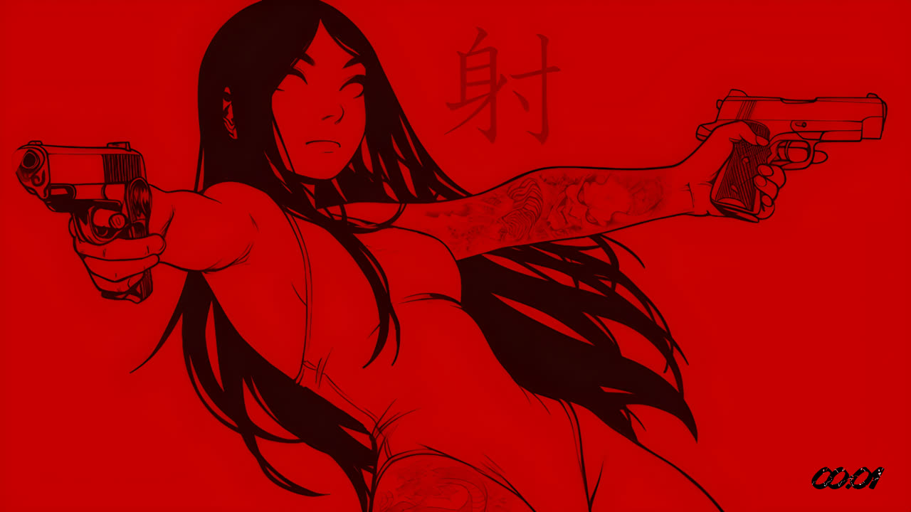 YessirSupra-超跑 红色女孩