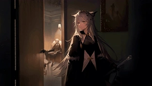 【4K/明日方舟】拉普兰德动态壁纸arknights 动态壁纸 | 作者：Telosma_夜来香