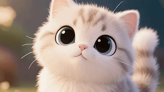 可爱的猫咪