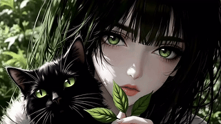 猫和少女