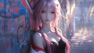 甜美女孩楪祈