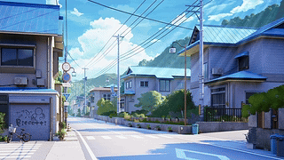 午后阳光路口