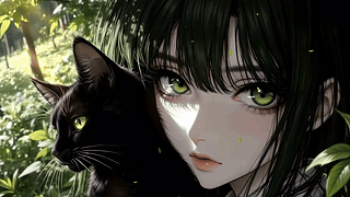 猫和少女