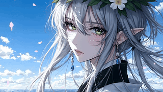 碧海精灵女孩