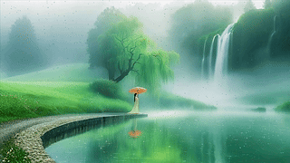 烟雨朦胧