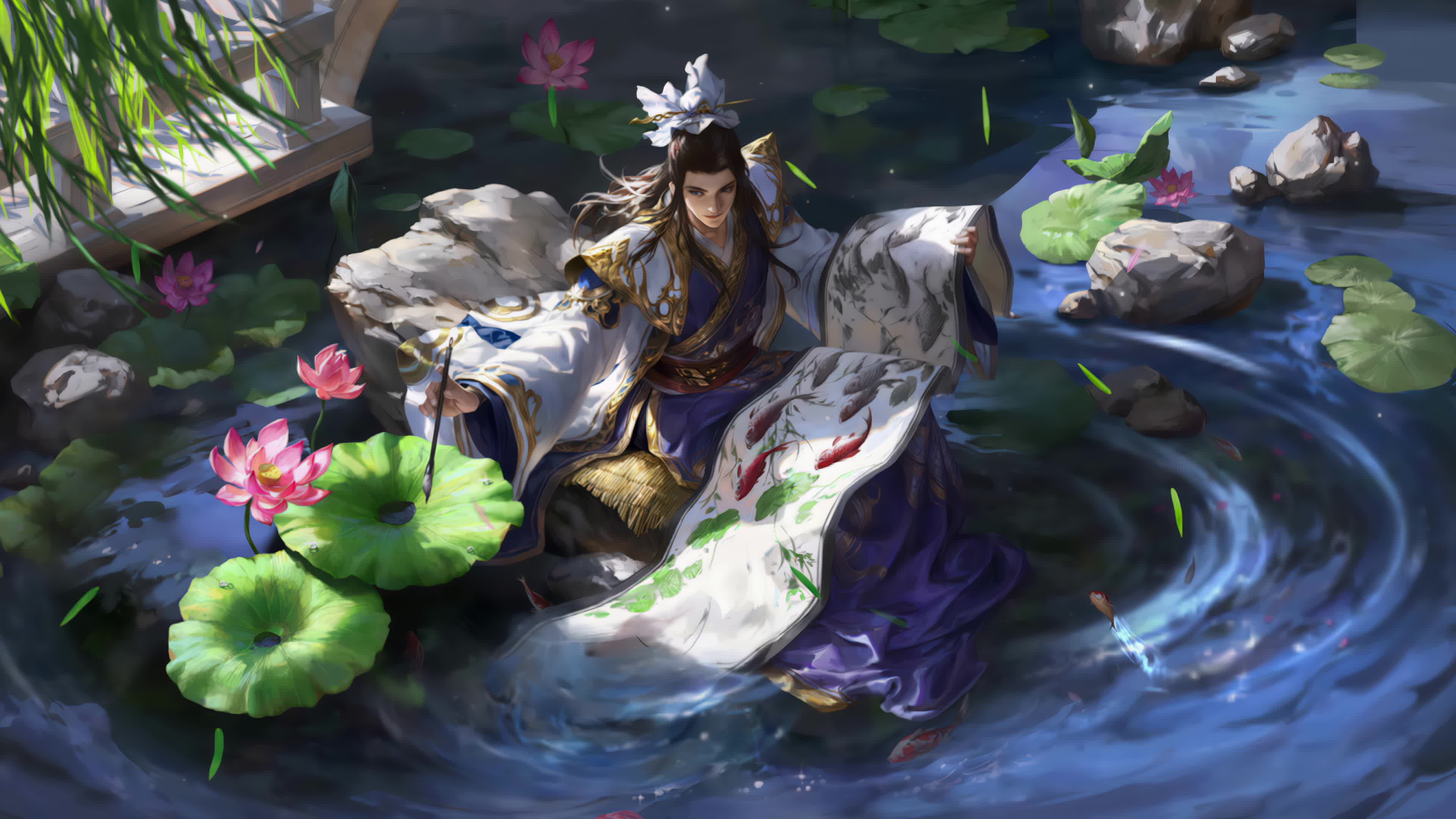 墨韵荷香-管宁
