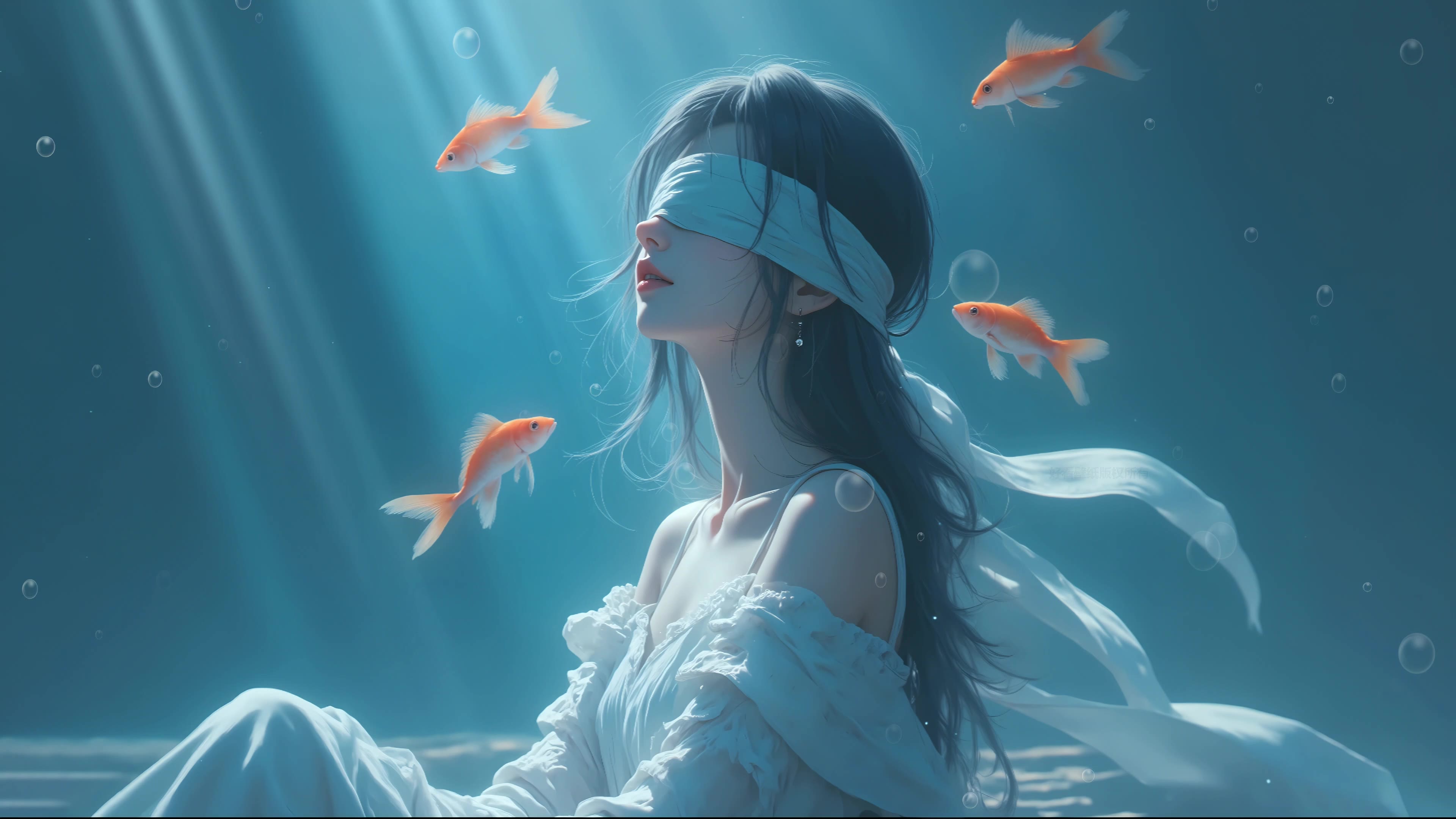浪漫海底女神
