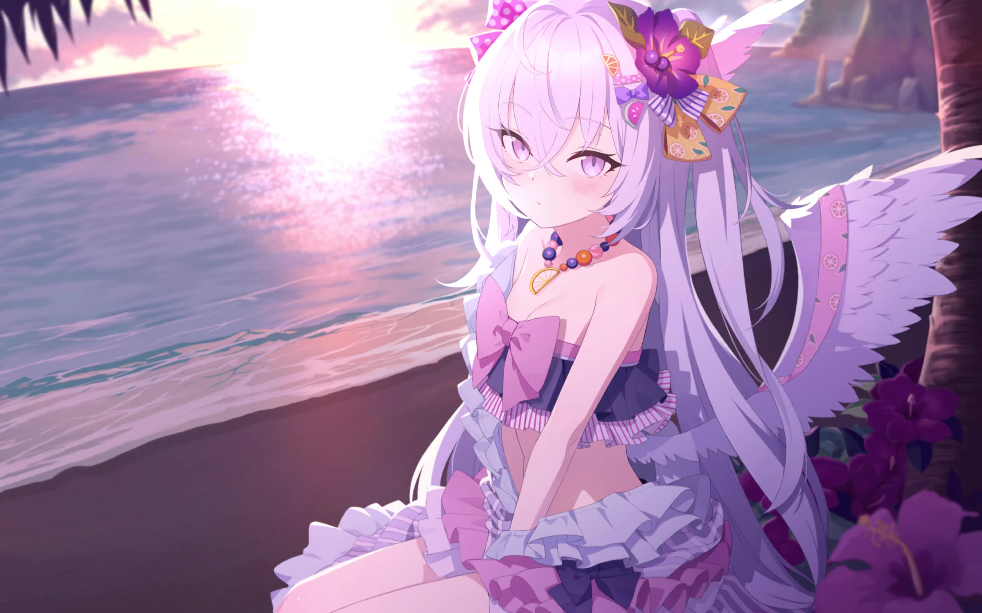 【碧蓝档案】白洲梓_泳装(Azusa_Swimsuit) 待机动画