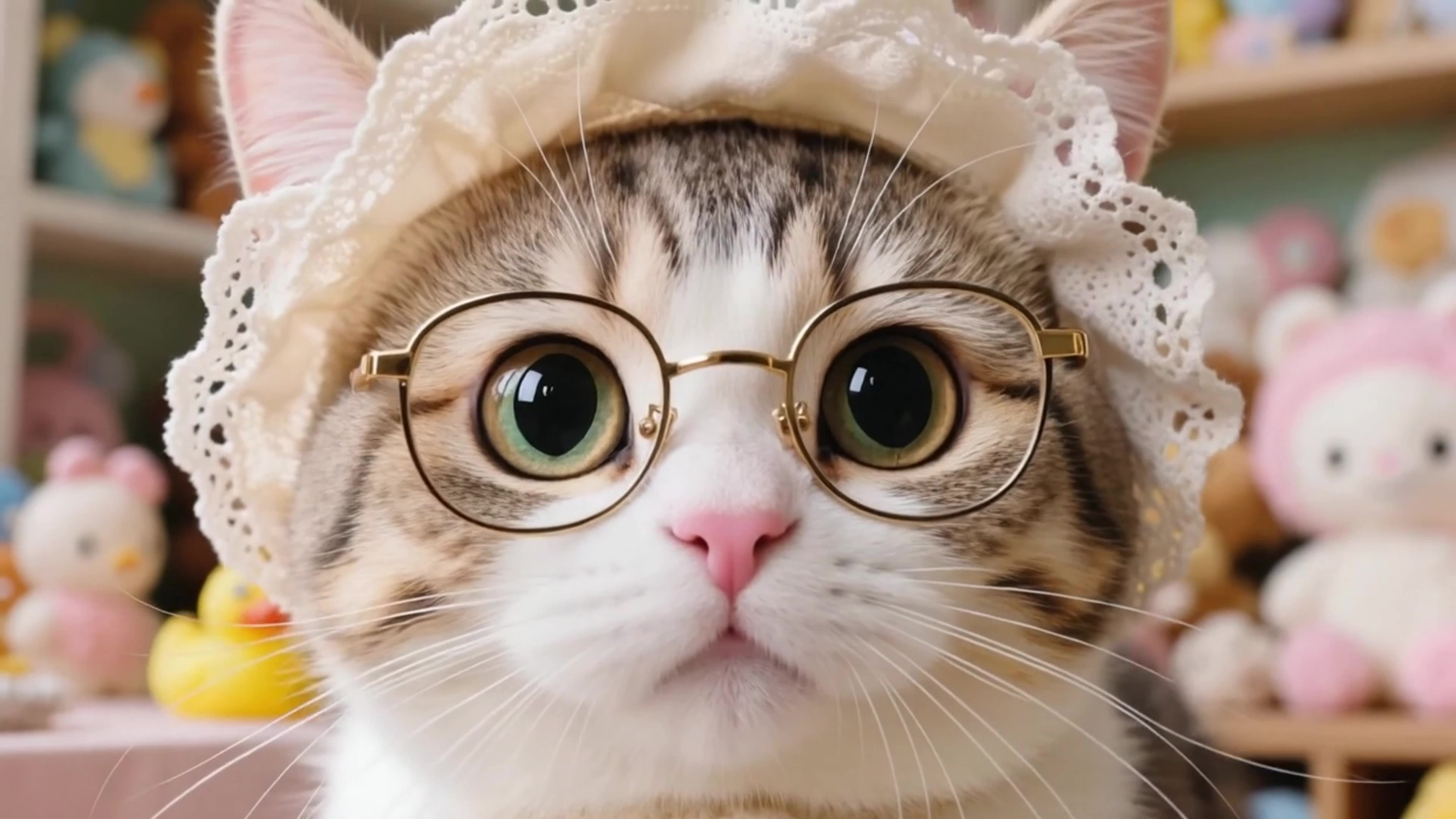 可爱的猫咪