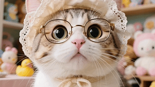 可爱的猫咪