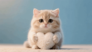 可爱的萌猫咪