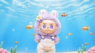 可爱海底labubu